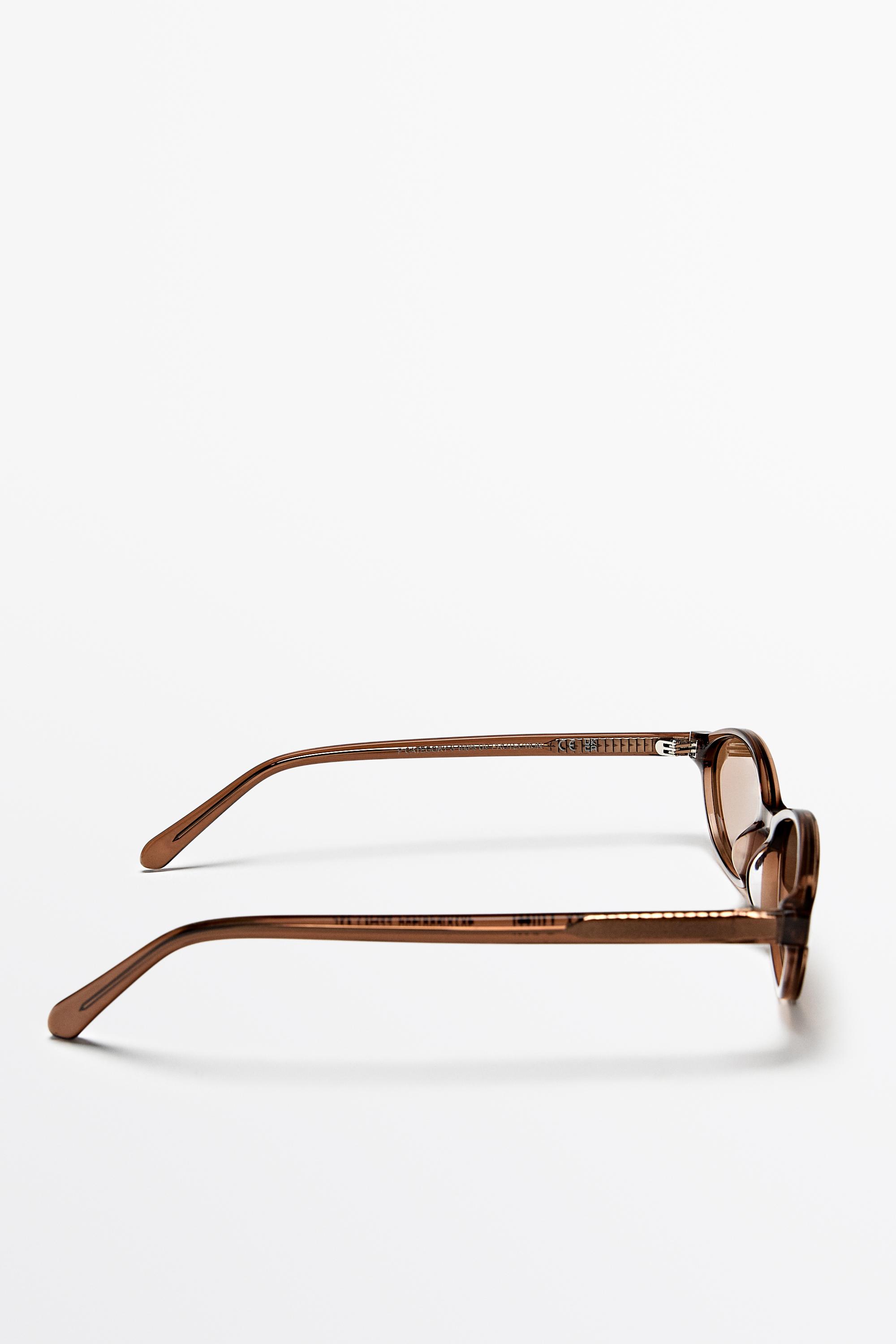 Lunettes de soleil ovales